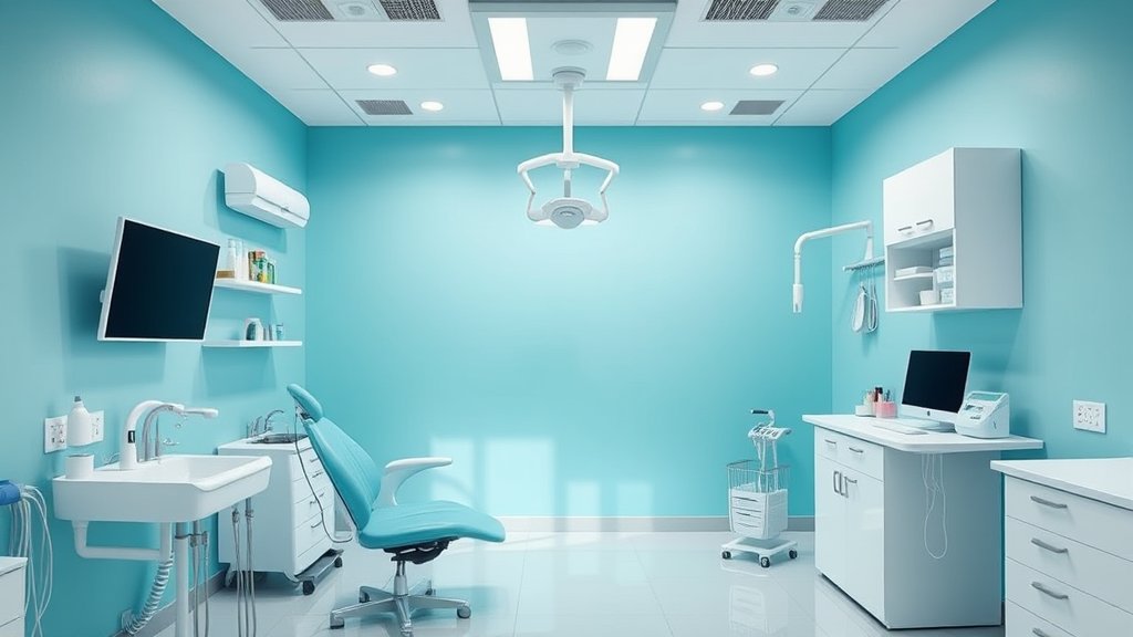 牙科檢查與X光示意圖